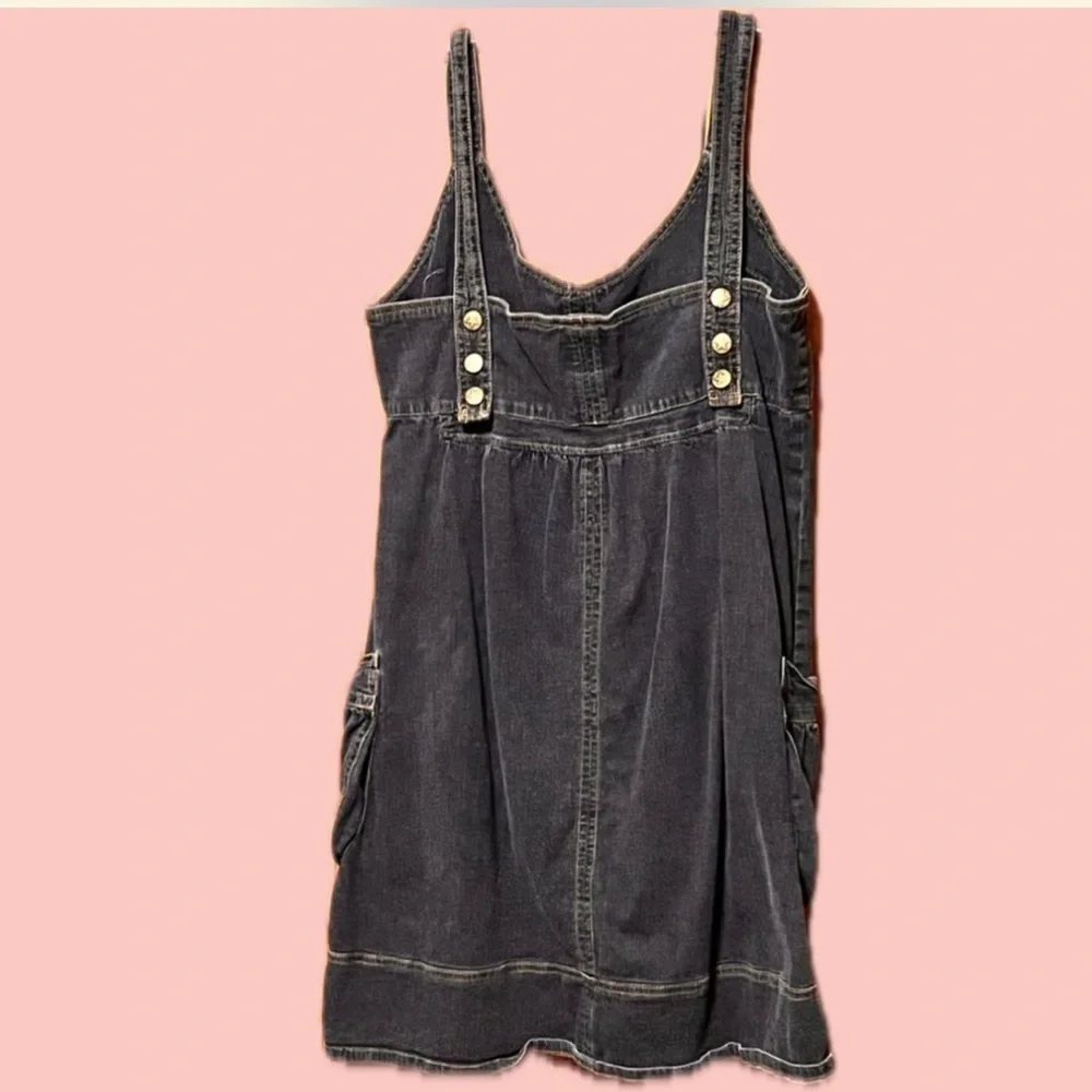 Vintage Zoey Beth Dark Denim Dress - Picture 2 of 2